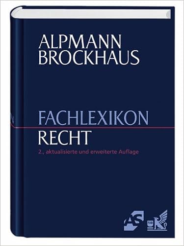 Alpmann Brockhaus Fachlexikon Recht Amazon De Bucher