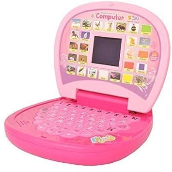 Tern Educational Computer ABC and 123 Learning Kids Laptop with LED Display and Music