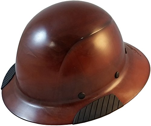 DAX Fiberglass Composite Hard Hat with Hard Hat Tote- Full Brim, Natural Tan