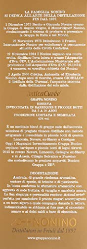 Nonino Grappa Riserva Antica Cuvée Riserva 5 Years in Geschenkpackung (1 x 0.7 l) – Bild 5