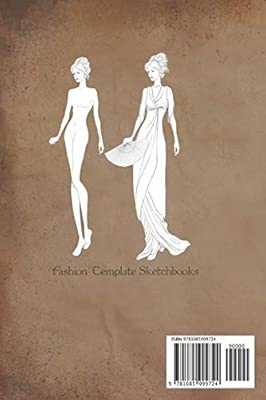 Fashion Sketchbook Figure Drawing Poses for Designers: Fashion ...
