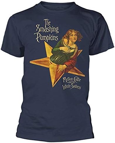 DePeal The Smashing Pumpkins 'Mellon Collie and The Infinite Sadness' T-Shirt Blue
