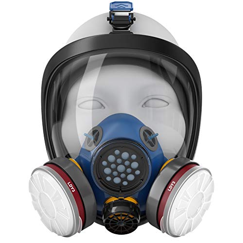 Blazin Full Face Respirator Gas Mask Prepper Essential Protection