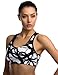 2Fitness Women's Printed Medium Impact Sport Bra(Set of 1)