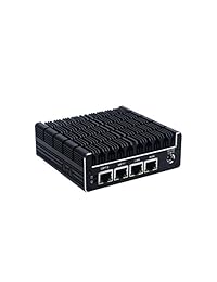 Aplique de firewall: 4 puertos Gigabit Intel, Quad Core, AES NI, 4 GB RAM, 32 GB mSATA.