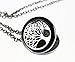 Wild Essentials Tree of Life Essential Oil Diffuser Necklace Gift Set - Includes Aromatherapy Pendant, 24