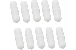 Magnetic Stir Bars, PTFE Teflon Magnetic Stirrer Mixer Stir Bars Spinbar, Laboratory Stirring Rod, 1 Inch, Pack of 10