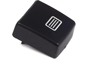 BROSS Sunroof Roof Control Unit Switch Button Cover Black A0009008003 Compatible with Mercedes A W176 B W246 W156 GLA W117 CLA