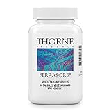 Thorne Research - Ferrasorb - Complete Blood-Building Formula with Iron, Folate, and B vitamins - 60 Capsules