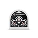 Team Golf NFL Chicago Bears 3 Pack Golf Chip Ball Markers, Poker Chip Size with Pop Out Smaller Double-Sided Enamel Markers