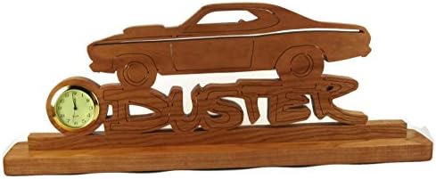 Duster Desk Or Shelf Clock Handmade From Cherry Wood