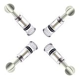 Finever Full Body Massage Cups Natural Nipple Enhancer & Enlargement (4 Cup)