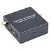 Digital Coaxial to Optical Converter, VANDESAIL Bi-Directional Coax Digital Audio Converter primary
