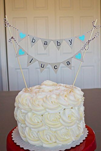Custom Baby Name Cake Topper