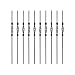ALEKO BALUSTER104 1/2 Inch Baluster Stair Spindle with Twist Knuckle, Oil-Rubbed Cast Iron Black Finish, Lot of 10