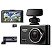 Car Camera-Dash Cam Front and Rear, AKEEYO 1080P 140° Dash Camera with Sony IMX323 Night Vision G-Sensor Dual Video Car Camera with 3