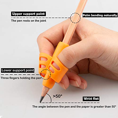 4 ANERZA+Handwriting+Preschoolers+Silicone+Ergonomic