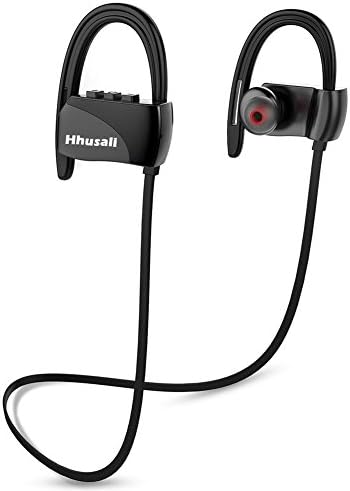 Bluetooth Headphones, Best Wireless Sports Earphones With Mic IPX7 Waterproof HD Stereo Sweatproof Earbuds for Gym Running Workout 8 Hour Battery