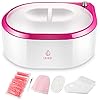 Paraffin-Wax-Machine-for-Hand-and-Feet-05-Hour-Fast-Wax-Meltdown-Paraffin-Bath-Paraffin-Wax-Warmer-Quick-Heating-Paraffin-Bath-Spa-for-Smooth-and-Soft-Skin-Red Paraffin Wax Machine for Hand and Feet, 0.5 Hour Fast Wax Meltdown Paraffin Bath Paraffin Wax Warmer Quick-Heating…