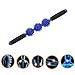 Myofascial Release Roller Balls for Muscle Pain Relief Tool，Cellulite Massager Removal Trigger Point Massage Stick (Blue)