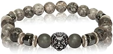 City Pierce Beaded Bracelet Healing Natural Stone Obsidian Beads