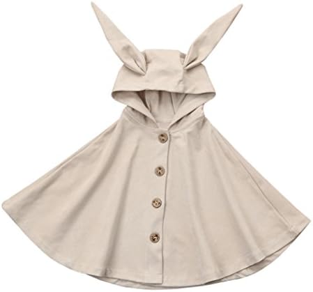 TRENDINAO Toddler Kids Girls Hooded Cloak Cape Clothes Coat Outwear