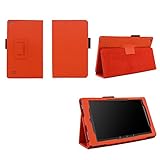 Elsse Folio Case with Stand for Kindle Fire 7 - Orange