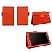 Elsse Folio Case with Stand for Kindle Fire 7 - Orange