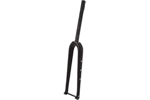 Glomora T800 Carbon Gravel Bike Fork, 700C Matte, Boost Axle with 100mm Dropout Spacing, Straight Steerer Design for Road and