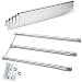 Hisencn Grill Parts Replacement for Weber Spirit 310 E310, Genesis Silver B C, Genesis Platinum B & C, Weber 900 (with Side Control Knobs), Stainless Steel Burner, Flavorizer bar primary