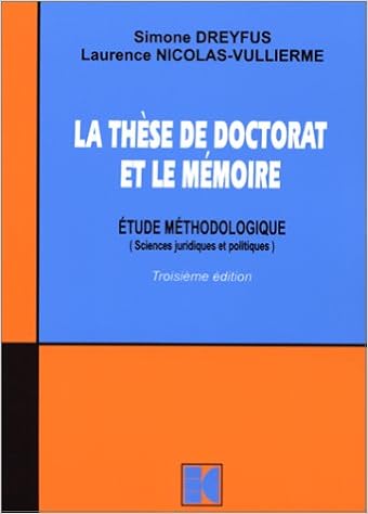 These De Doctorat - Titre De La Thèse