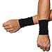 Copper Wrist Support - Best Wrist Sleeve for Carpal Tunnel, Relieve Wrist Pain (S, Black)