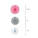 Baby Shower Decorations for Girl ALL INCLUSIVE SET | It's Girl Banner |4 FREE BABY SHOWER GAMES | Flush Pink and Glittery Silver | 25 Pieces |Honeycomb Balls, Fans, Banner, Lanterns, Games