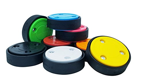 Smarthockey 4oz Slider Hockey Training Speed Puck - BLUE 3-PACK