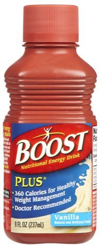BOOST PLUS NUTRITIONAL ENERGY DRINK, 8 OZ, 6...