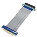 Tenext PCI-E Express 8X Riser Card Adapter Flexible Extension Cable