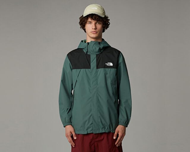- Chaqueta Resolve para Hombre - Chaqueta de Senderismo Impermeable y Transpirable - TNF Black, M