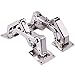 BESYZY 2 Pack Large Angle Door Hinges Concealed Kitchen Cabinet Door Hinge Big Kitchen Cabinet Door Hinges 175 Degree Soft Closing Frameless Mounting Full Overlay