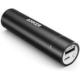 Anker PowerCore+ mini 3350mAh Lipstick-Sized Portable Charger (3rd Generation, Premium Aluminum Power Bank) One of the Most Compact External Batteries, Uses Panasonic Cells