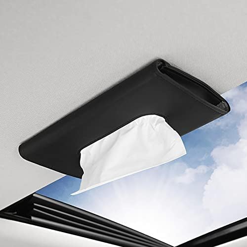 NOVOLAN Tissue Box for Car Visor, Paper Tissue Dispenser Tissue Paper