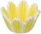 Jubilee Sweet Arts 60 Count Spring Flower Tulip Muffin Cupcake Baking Cups, Mini
