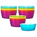 Ikea Kalas 301.929.60 BPA-Free Bowl, Assorted Colors, Set of 3, 6-Pack