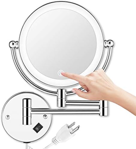 AMZNEVO Wall Mounted Makeup Mirror