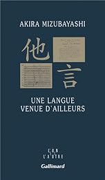 Une  langue venue d'ailleurs