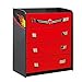 CilekRace Car DresserGTS 4 DrawerChildrens Gas Pump Dresser Red