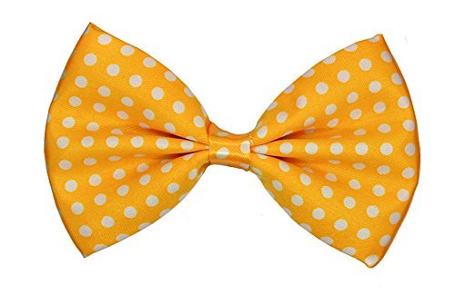 Kids Children Babies Toddler "Yellow" Polkadot Suspender & Bow tie Set