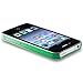 Snap-on Case compatible with Apple iPhone 4 / 4S , Clear Green Waterdrop