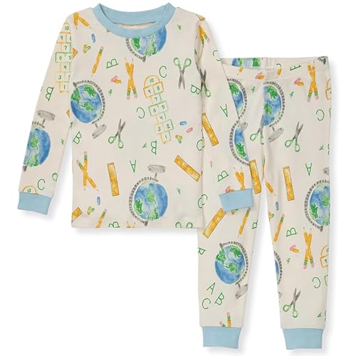 Burt's Bees Baby Baby Boy's Kids Pajamas, 2-Piece