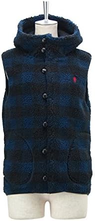 Gymphlex ジムフレックス レディース くるみボタンボアフードベスト J 1069ch 14サイズ 128 Blue Buffalo ベスト 通販 Amazon