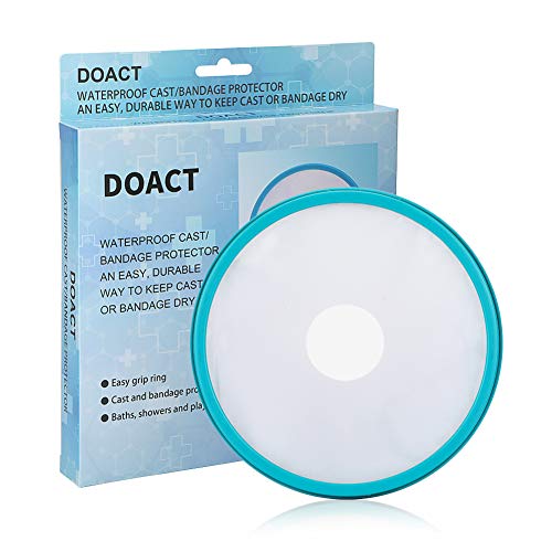 Doact Kids Leg Cast Cover for Shower Bath, Waterproof Cast Protector Keep Cast Bandage Dry, Watertight Cast Bag for Child Wound Foot Ankle Orthopedic Boot 17 Inches